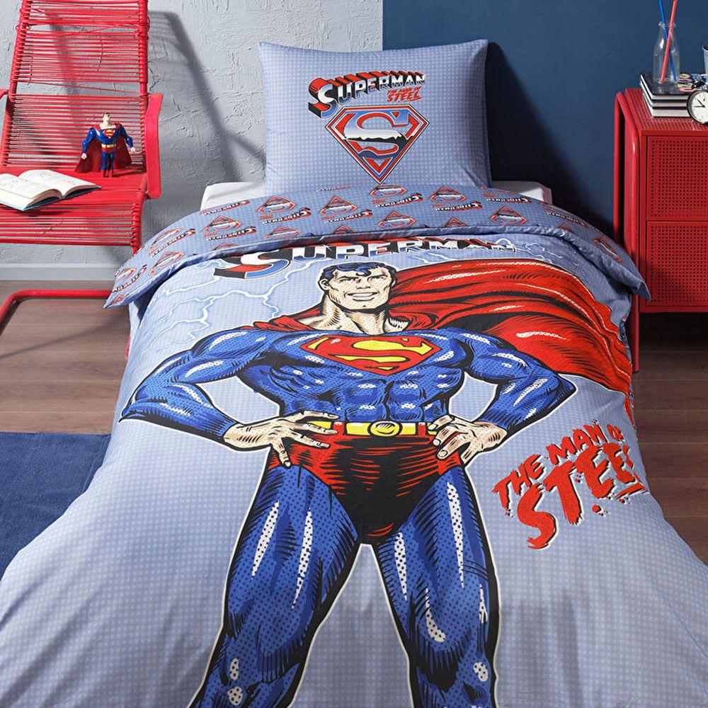 Superman duvet clearance cover