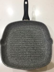 Falez 28x28 cm Cast Iron Grilled Square Pan