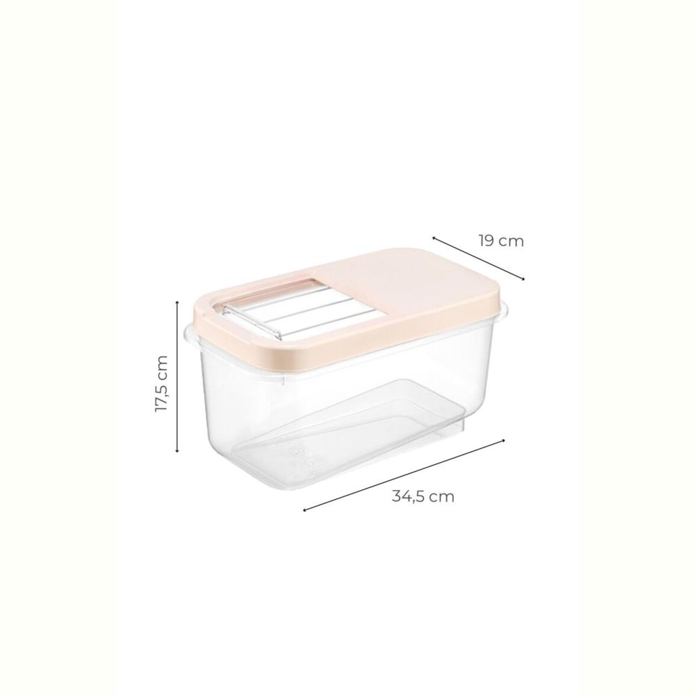 Storage Boxes With Lids - Set of 5 - Cream