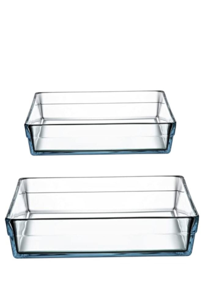 Pasabahce Borcam Premium Plateau Rectangulaire 20 X 29 Cm Transparent 2,5 L