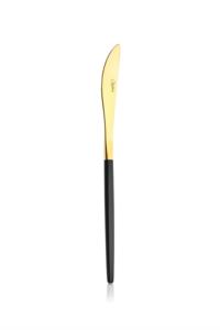 Kalben Amore Black Touch Titanyum Parlak Gold Renk 6 Adet Tatlı Bıçağı