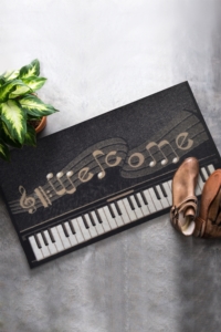 Chilai Home Piyano 45X70 Cm İç ve Dış Kapı Önü Paspası