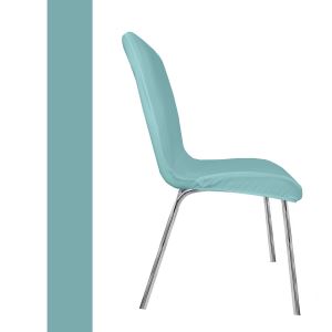 Nur Home Lastikli Salon Tipi Açık Mavi Sandalye Kılıfı