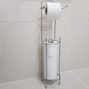 Piev Metal Krom Yedekli Tuvalet Kağıtlığı Piev