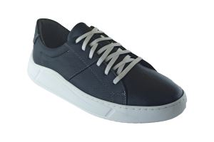 Erkek Sneaker Hakiki Deri Ayakkabı 044-0001 - Lacivert