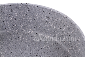 Ece Granitec Tek Basık Tencere 30 cm Pembe