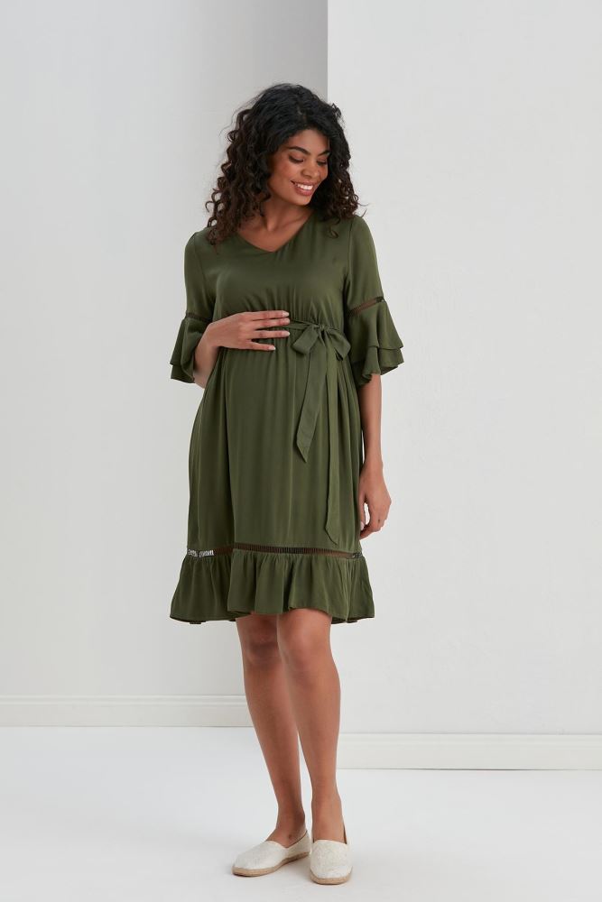 princess polly baby blue dress Meghan Markle H&M maternity dress 'fat lady' main image 1