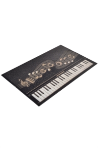 Chilai Home Piyano 45X70 Cm İç ve Dış Kapı Önü Paspası