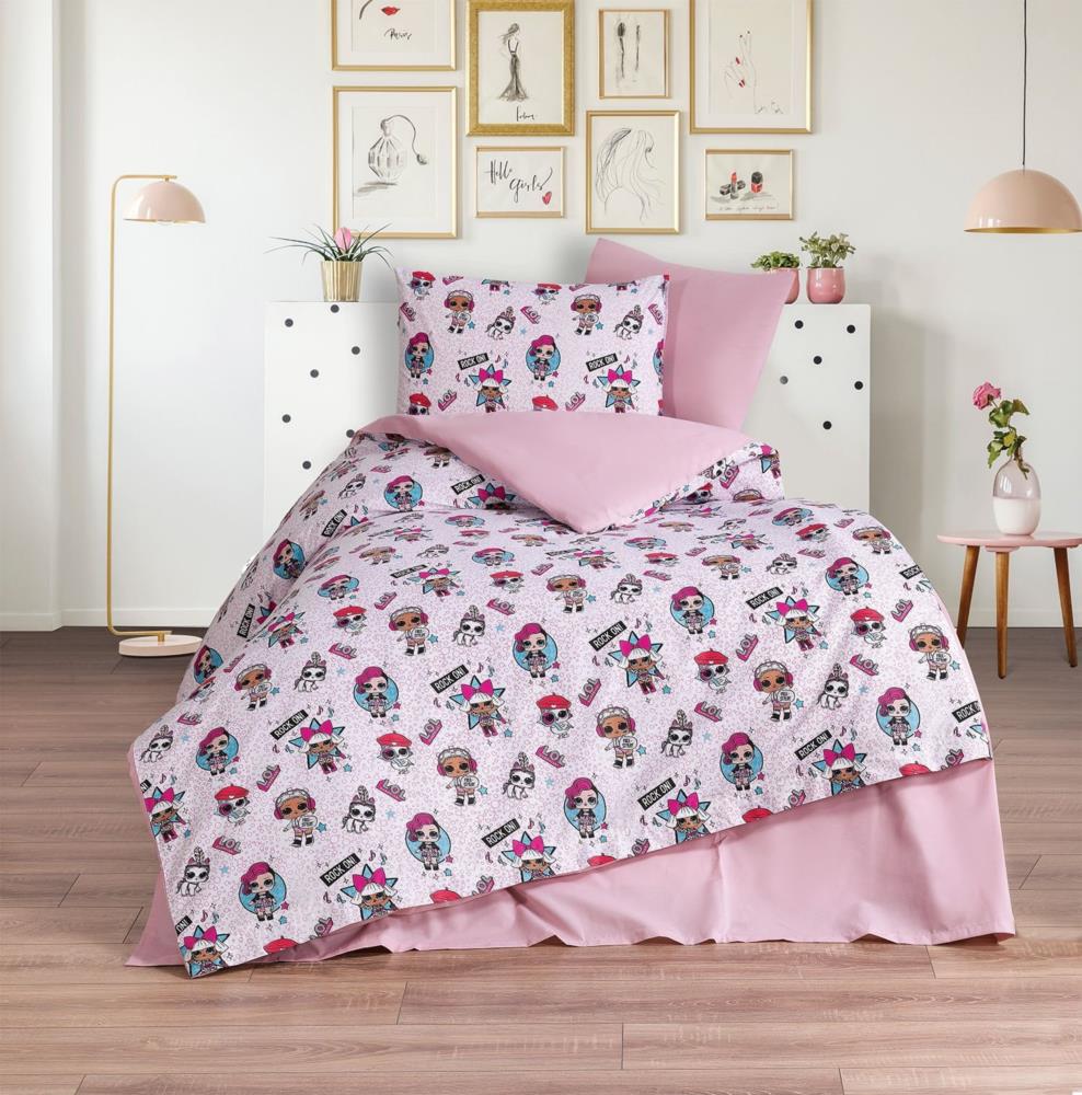 Nova Lol Genç Tek Kişilik Nevresim Takımı Pembe Nova Lol Genç Tek Kişilik Nevresim Takımı Pembe