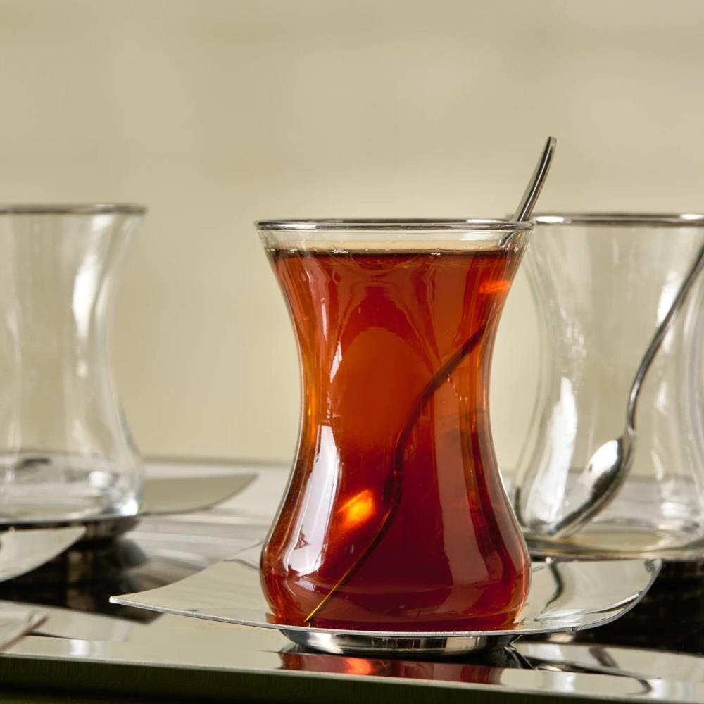 كاراجا طقم شاي نيفرا 40 قطعة بلاتين