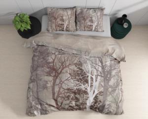 Indre Taupe Double Duvet Cover Set 200x220