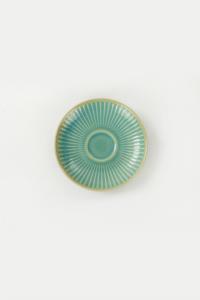 Keramika Reaktif Turkuaz-Kahverengi  Myra ÇayTakımı 12 Parça 6 Kişilik 