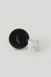 Keramika Lovely Kahve Fincan Takımı 12 Parça 6 Kişilik