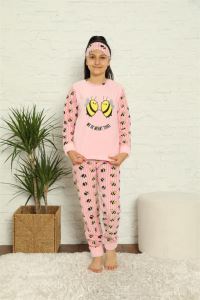Akbeniz WelSoft Polar Kız Çocuk Pijama Takımı 4581