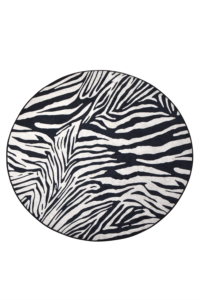 Chilai Home Zebra Dekoratif Halı Djt Çap 140 Cm