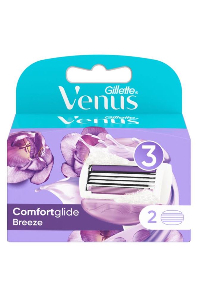 Gillette Venus Comfortglide Breeze 2pack Replacement Head
