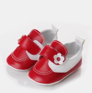 Marzen Bebek Patik Ayakkabı Kırmızı MZN 0020