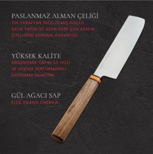 Voeux Kitchenware Voeux Orient Nakiri Dilimleme Bıçağı 16 cm