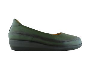 Kadın Anatomik Konfor Ayakkabısı  Efektli  - 110e - Yeşil