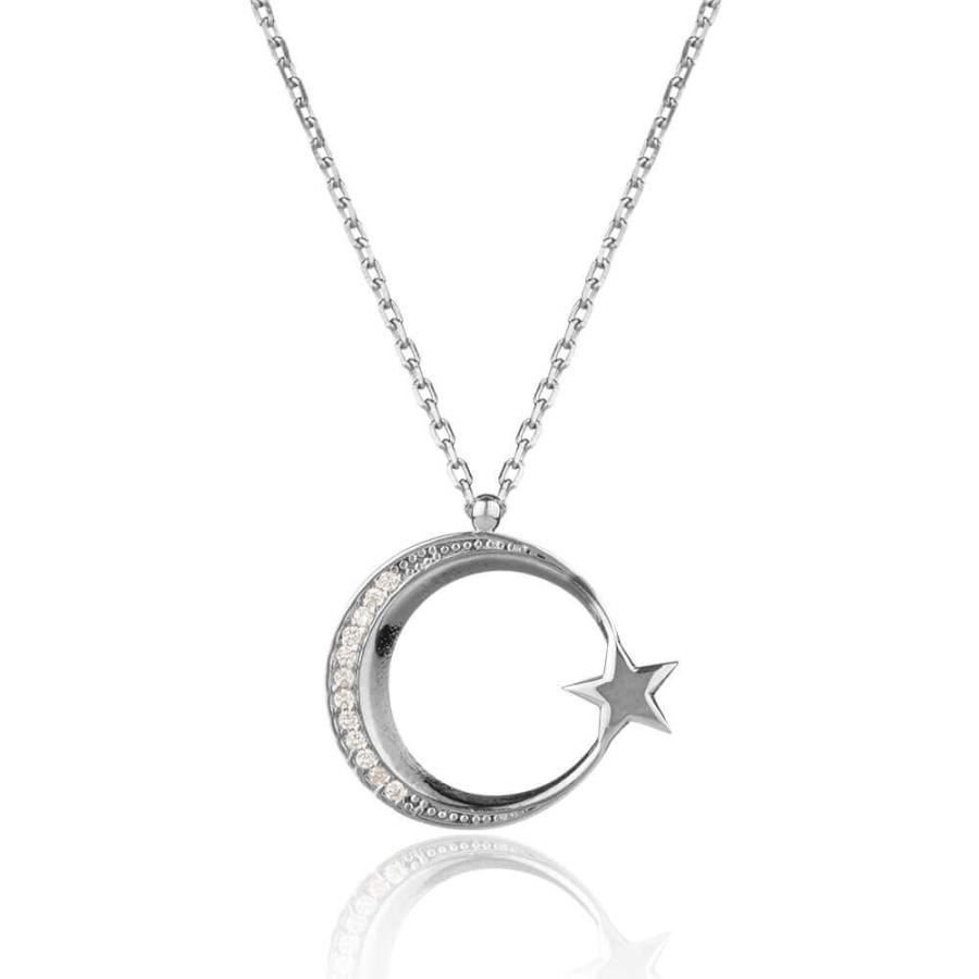 Turkish moon and star necklace online