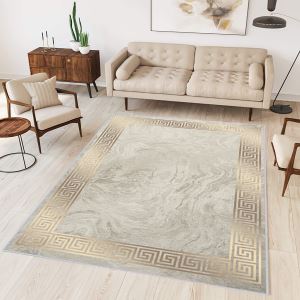 ELİANA HOME Eliana Home Digital Printing Washable NonSlip Base Living Room Carpet and Floor Mat LNA0301sm273