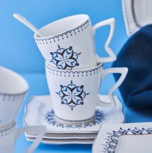 Karaca New Blau 32 Parça 6 Kişilik Porselen Kahvaltı/Servis Takımı