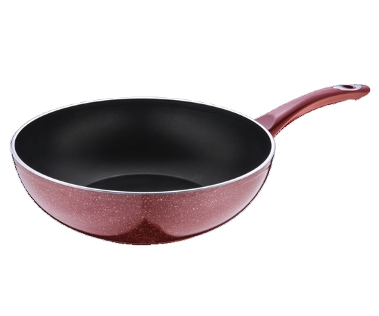 Kahramanlar Kiremit 28cm Tek Teflon Wok Tava 3170.