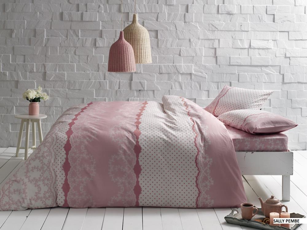 Tac 3465 Ranforce Tek Kisilik Nevresim Takimi Sally Pembe Alkapida Com