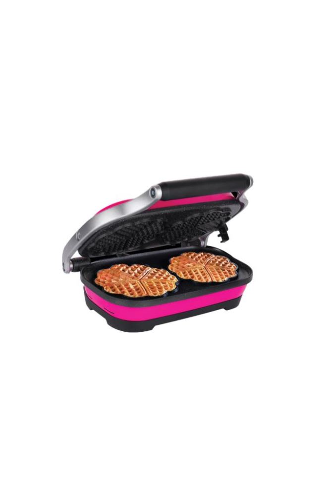 Aksu Vintage Waffle Maker Double Barbie Pink