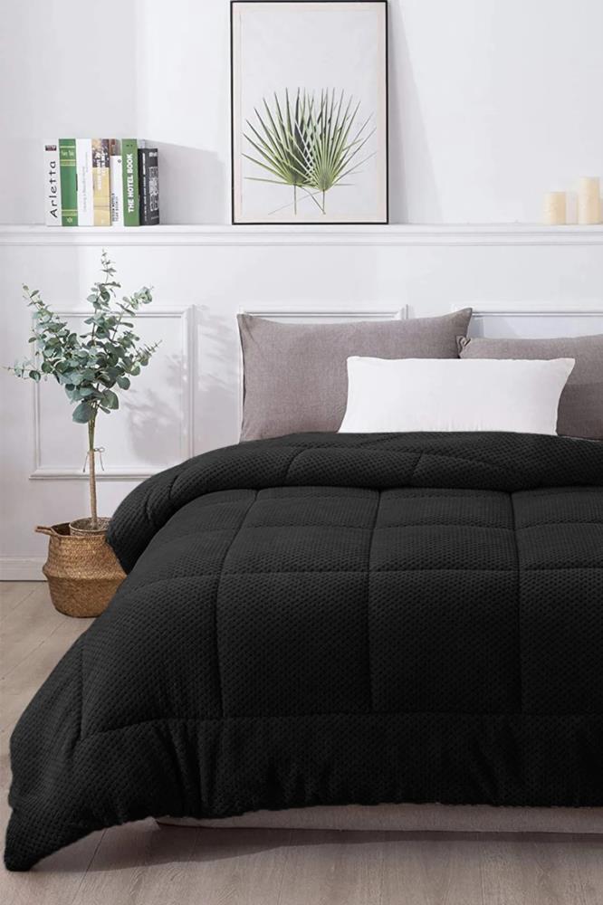 Evlen Home Ultra Soft Single Double Sided Wellsoft Plush Quilt