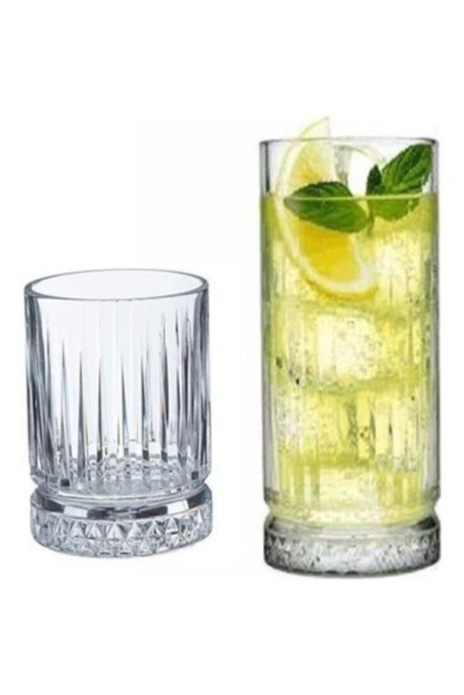 Paşabahçe elysia 12 li su bardak - kokteyl meşrubat bardağı 2 boy ...
