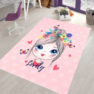Milano Carpet NonSlip Based Childrens Carpet Washable Dot Base HP630