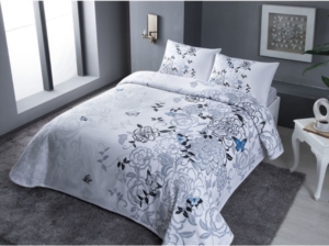 Tac Larson Saten Nevresim Takimi Cift Kisilik V02 Gri Alkapida Com