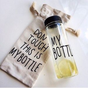 My Bottle Borosilikat Cam Matara