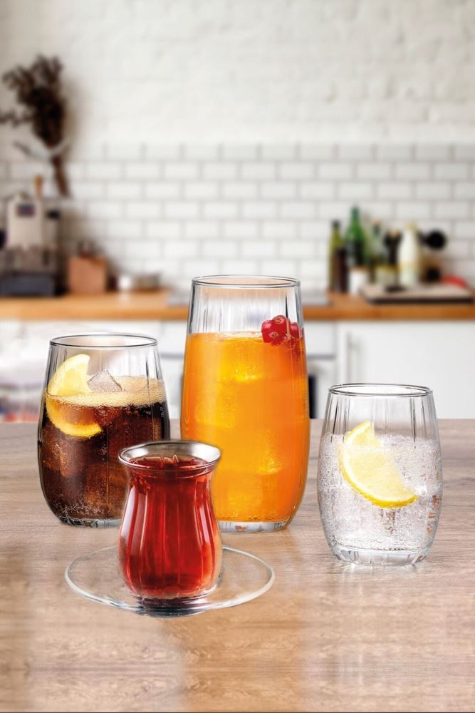 Linka Lot de 6 Verres pour SodaJusEau(500CC) 315 - La cave