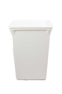 Qutu Trashbin Beyaz 40 L plastik çöp kovası 2105737102596