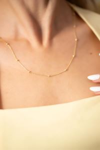 Bulk Model Gold Plated Silver Necklace