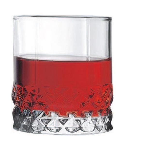 Pasabahce 41010 Barrel Lot de 6 verres à whisky 340 cc