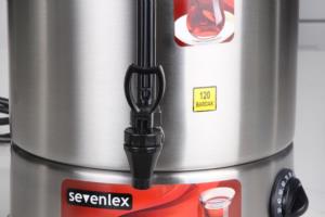 Sevenlex Demlikli Çelik Çay Kazanı 60 Bardak 