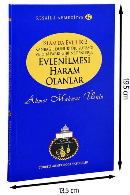 Ahmet Mahmut Ünlü - İslamda Evlilik- Evlenilmesi Haram Olanlar-1195.