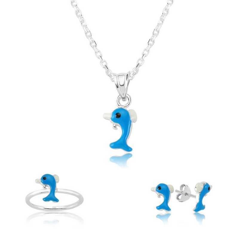 Gümüş Yunus Balığı Çocuk Set