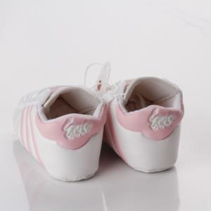 Marzen Bebek Spor Patik Ayakkabı Beyaz-Pembe 