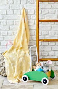 Karaca Home Baby Star Sarı Bebek Pikesi