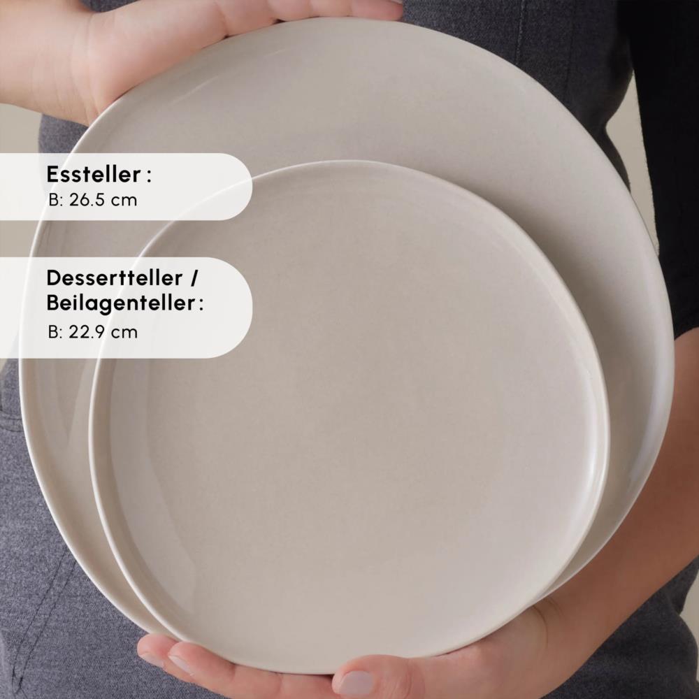 Karaca Earth Collection Cupid 55 Piece Dinner Set for 12 People