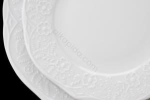 Güral Porselen 83 Parça Beyaz Ottoman Porselen Yemek Takımı