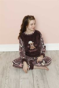 Akbeniz WelSoft Polar Çocuk Pijama Takımı 20294K