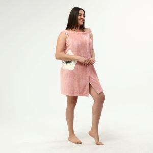Bornoz Elbise Deniz Elbisesi Ev Elbisesi Yeni Nesil Giyilebilir Havlu Elbise Yavruağzı