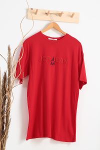 DESTNY Jordan Nakışlı T-Shirt_Kırmızı