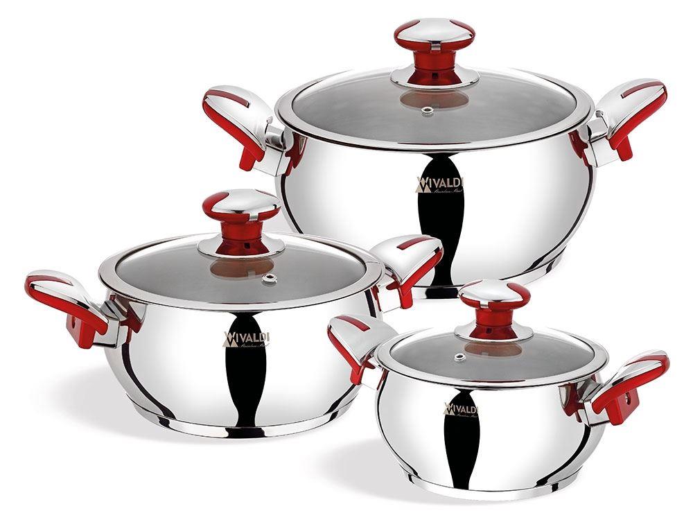 Vivaldi 6 Parça Ufo Mini Tencere Seti G435