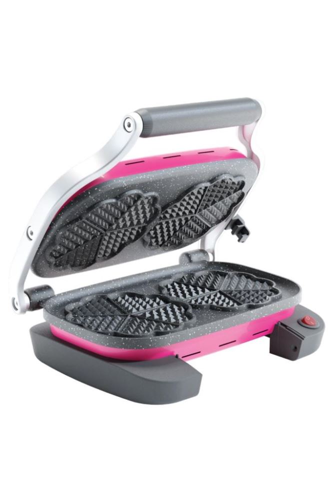 Aksu Vintage Waffle Maker Double Barbie Pink